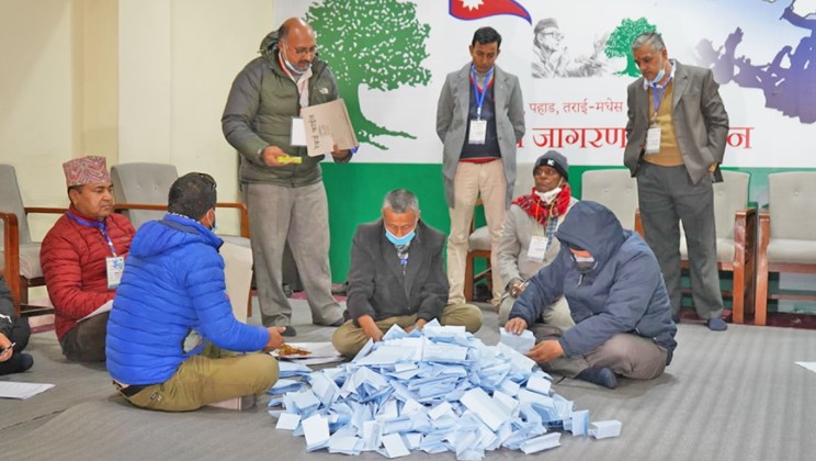 उपसभापति पदको मतगणना जारी