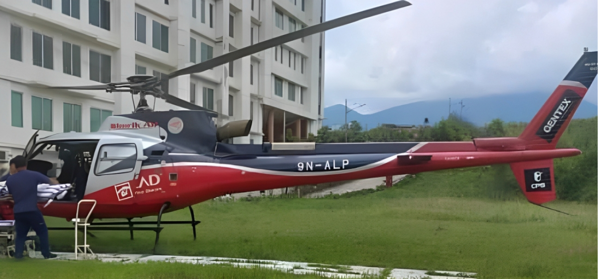 समयमा हेलिकप्टर उडानको अनुमति नपाउँदा बिरामीको मृत्यु